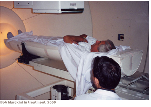 Bob Marckini in treatment