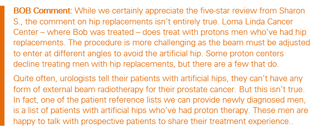 Proton Therapy BOB Comment